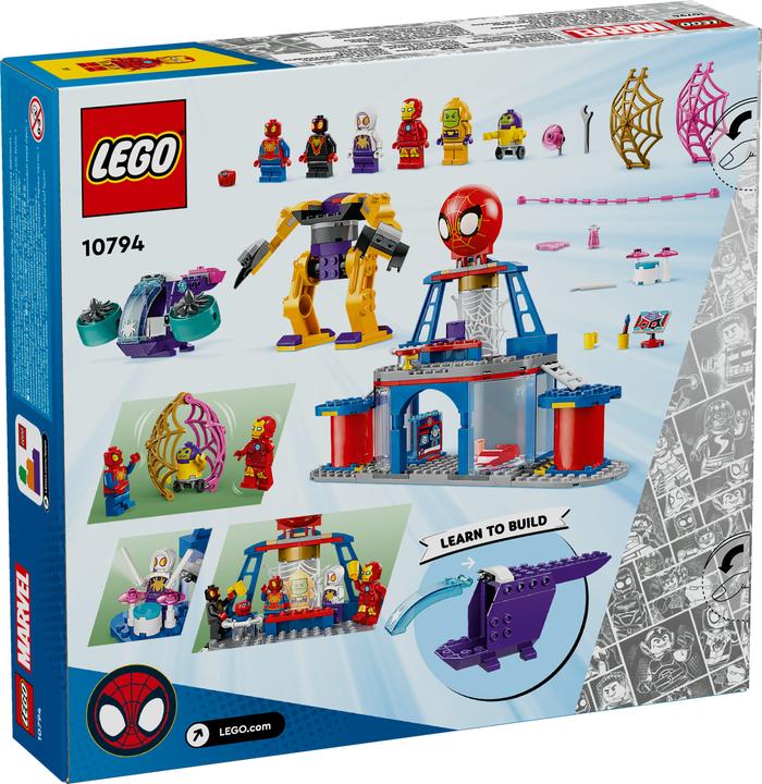 Image du produit LEGO Le quartier général de l'équipe de Spidey (10794, LEGO Marvel)