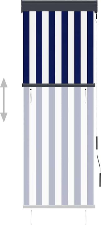 Actual product image vidaXL Aussenrollo (80 x 250 cm)