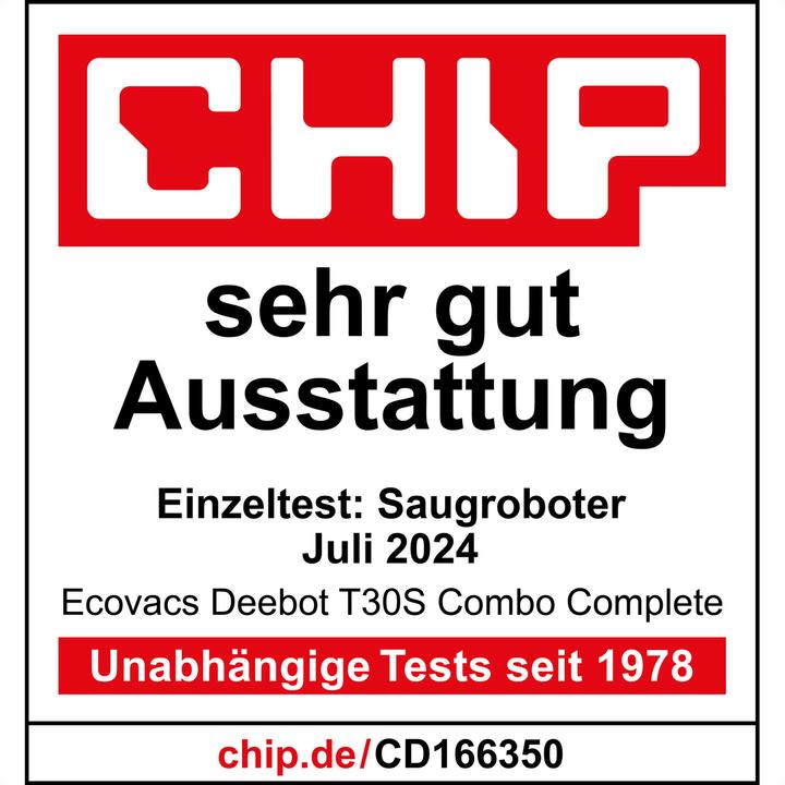 Produktbild Ecovacs T30S Combo Complete (Saugwischroboter)