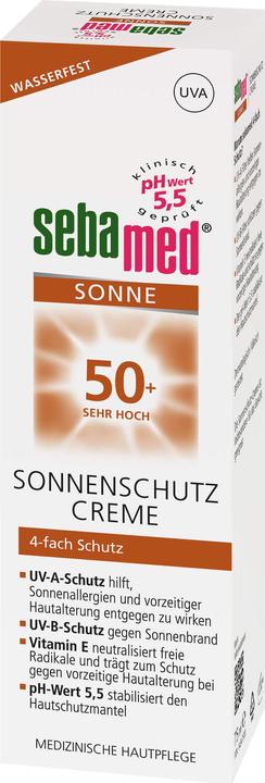 Produktbild Sebamed SONNENSCHUTZ 50+ (Sonnencreme, SPF 50, 75 ml)