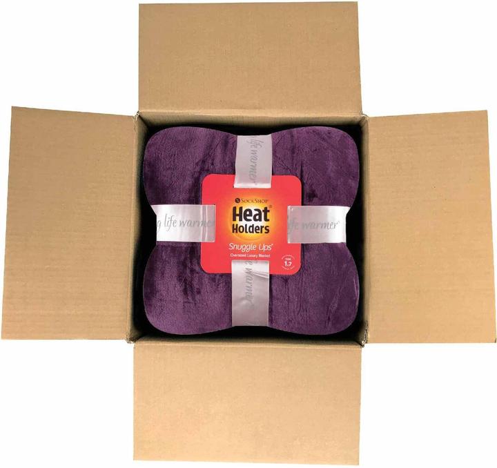 Actual product image Heat Holders Luxus Winter 1.7 TOG Thermo Fleece Decke Warm - 180 x 200 cm (200 x 180 cm)