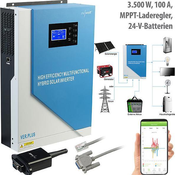 Actual product image Revolt Solar Hybrid Inverter