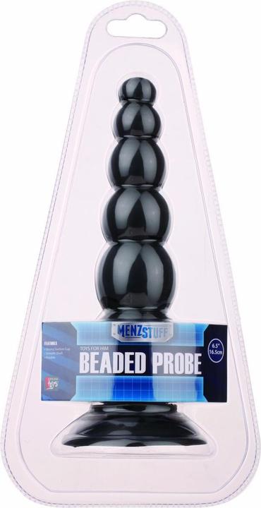 Produktbild Dream Toys Menzstuff Beaded Probe Black