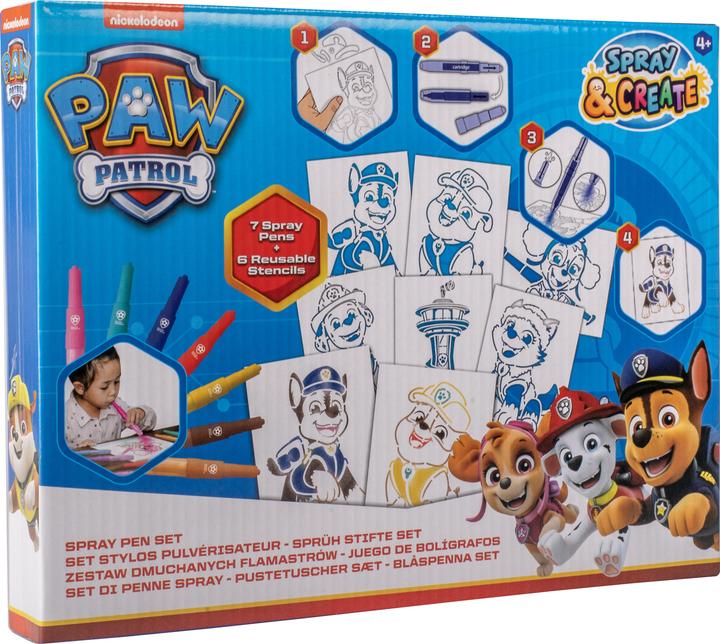 Immagine prodotto Canenco Set di penne spray Paw Patrol (7 x)