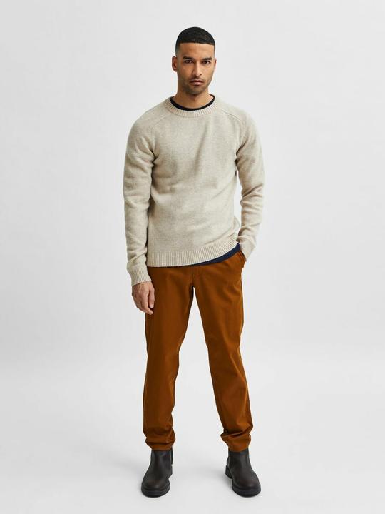 Image du produit Selected Homme Pull à col rond en maille (XXL)