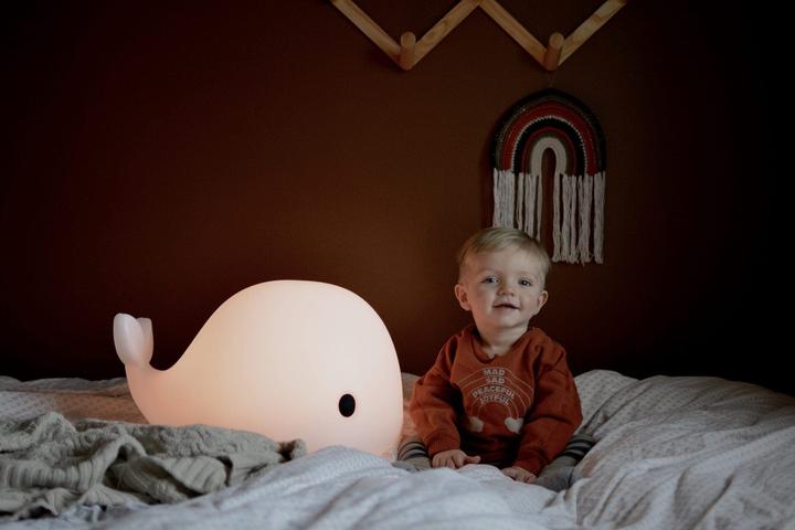 Actual product image Filibabba LED Floor lamp - Christian the whale 60 cm