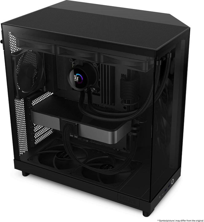 Actual product image NZXT H6 Air Flow Mid Tower (ATX, mATX, Mini-ITX)