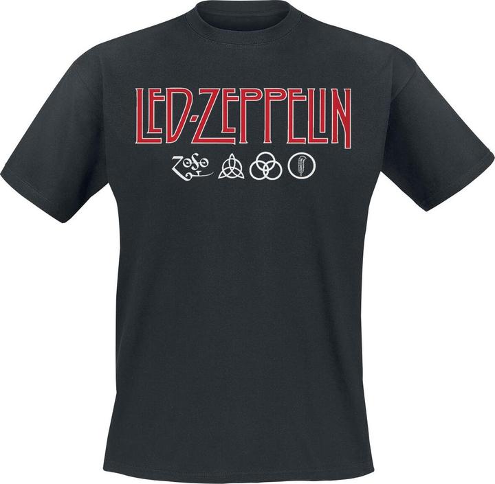 Produktbild Led Zeppelin Logo & Symbols (XXL)
