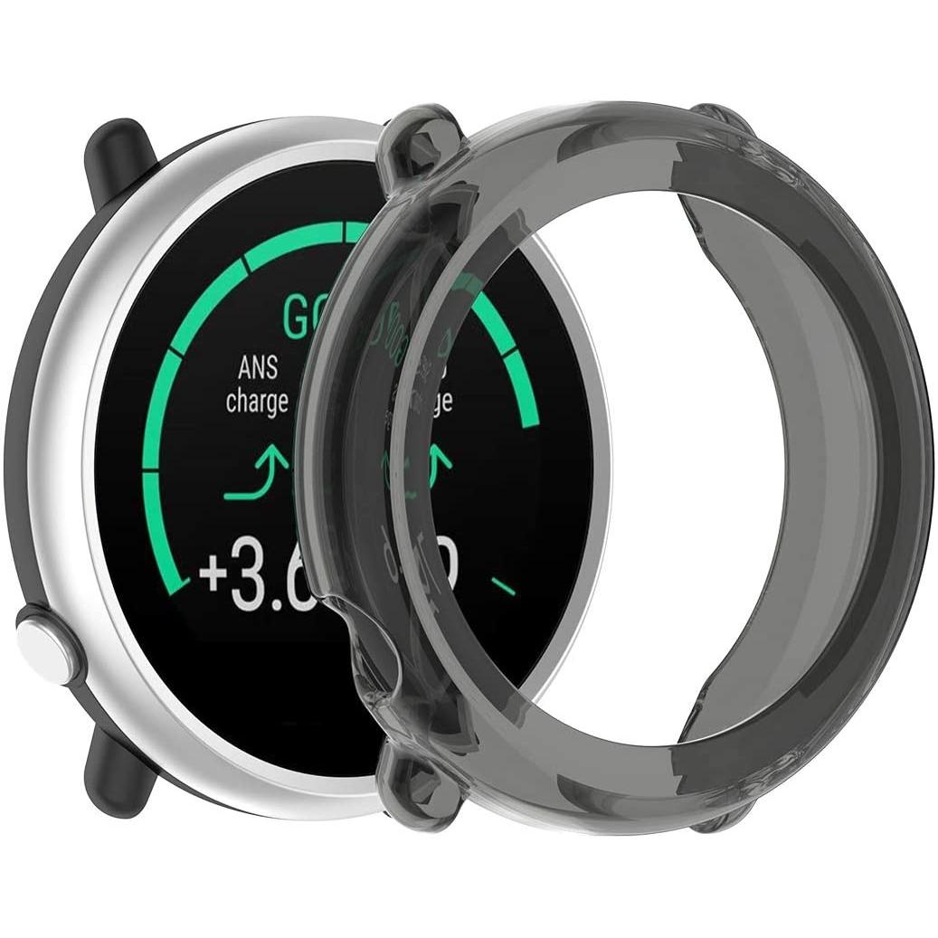 Strap-it Schutzhülle (Silikon, Ignite), Uhrenarmband, Schwarz, Transparent
