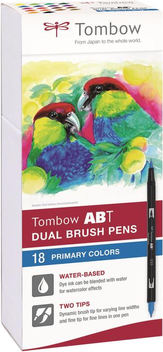Actual product image Tombow ABT Dual Brush (18 x)