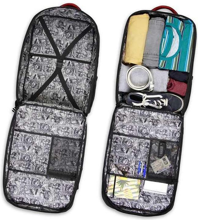 Image du produit Karactermania Large Mercury Travel Backpack 47x23x33cm Comics (35 l)