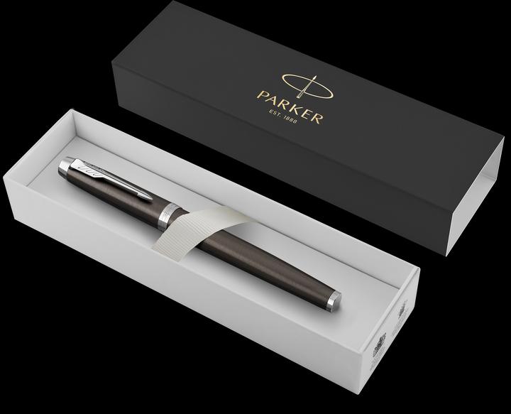 Actual product image Parker Pen IM Dark Espresso C.C. (Silver, Gun metal, 1 x)