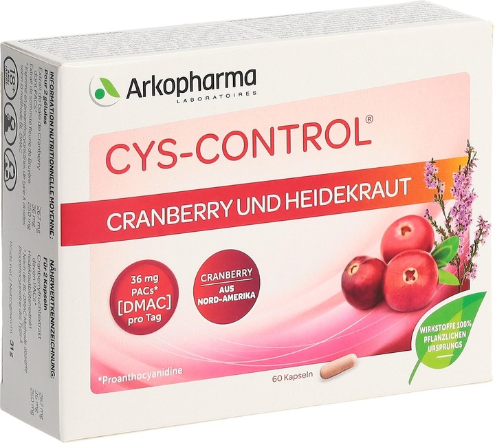 Produktbild Arkopharma Cys-Control Kapseln (60 Stück, Kapseln, 59 g)