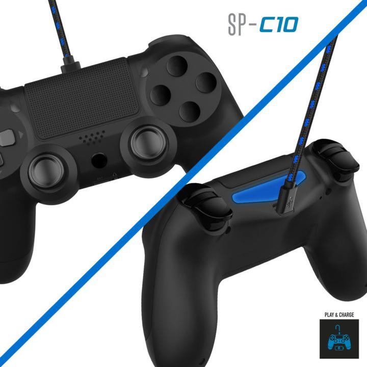 Immagine prodotto Stealth Lotto Di 2 Cavi Play & Charge 3m Per Manette Ps4 (PS4)