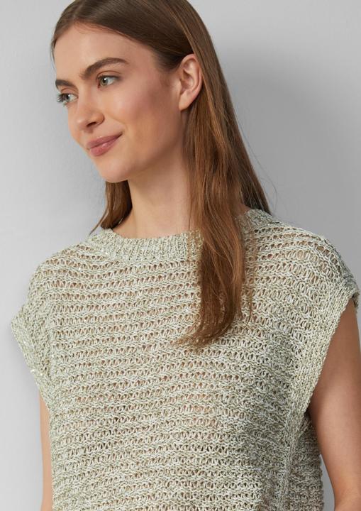 Produktbild S.Oliver Strickpullover Relaxed-Fit-Pullunder aus Ajourstrick (42)