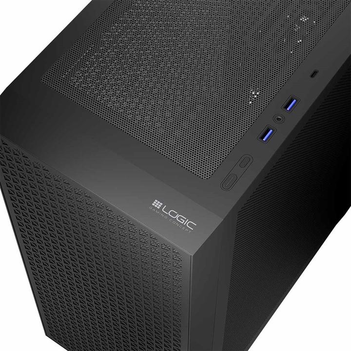 Image du produit Logic DART PRO MIDI USB-C Gehäuse schwarz (ATX)