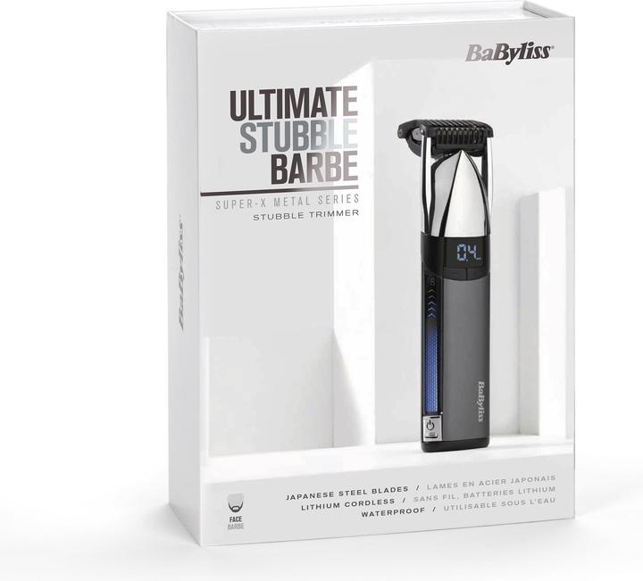 Actual product image BaByliss S996E Super X-Metal beard trimmer with ear attachment