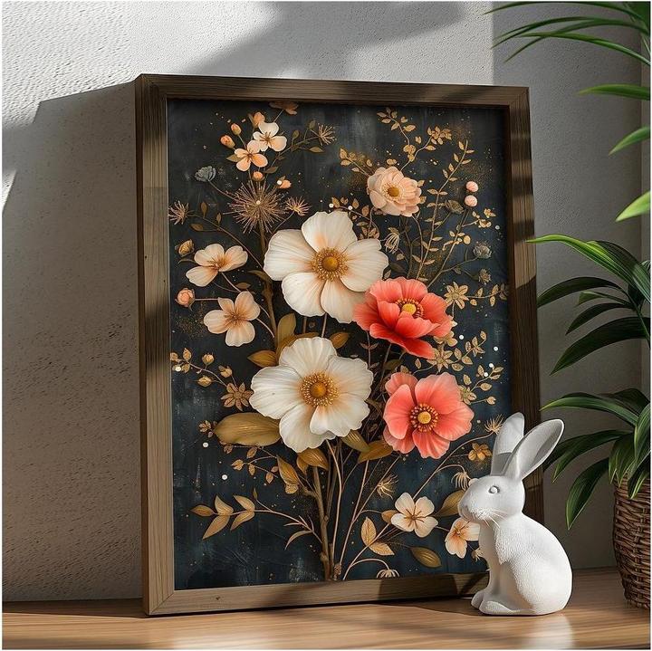 Immagine prodotto Wallxpert Immagine Fiori 35 x 47 cm (35 x 47 cm)