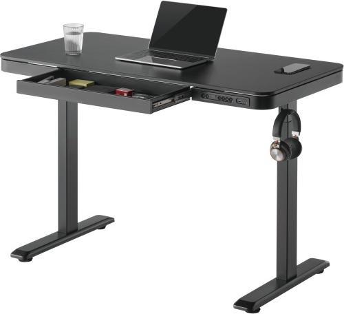 Actual product image Up Up Adjustable Height Table Balder II Black (60 x 60 x 72 cm)