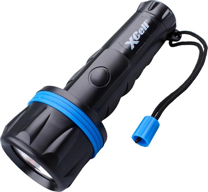 Produktbild XCell Rubber 2D LED Taschenlampe batteriebetrieben 50 lm 12 h 191 (19 cm, 50 lm)