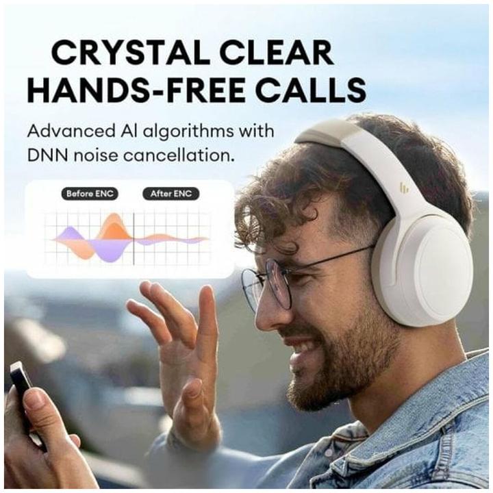 Actual product image Edifier Słuchawki WH700NB beżowe (ANC, 68 h, Wireless)