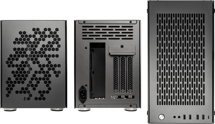 Actual product image Kolink Rocket Heavy Vented Edition Aluminum Mini-ITX Case (Mini-ITX)