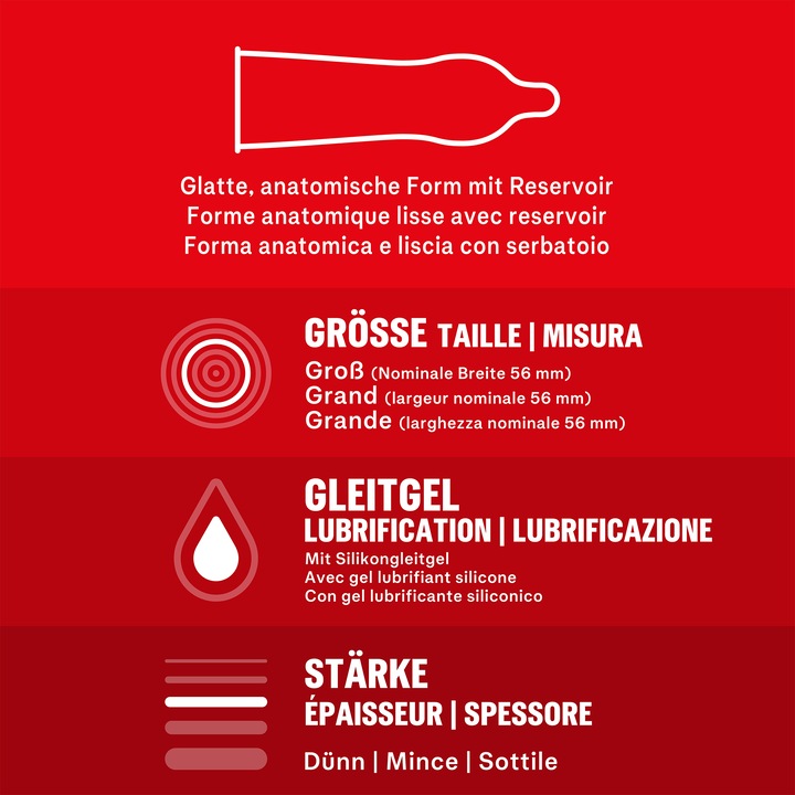 Produktbild Durex Gefühlsecht Classic (3 Stk.)
