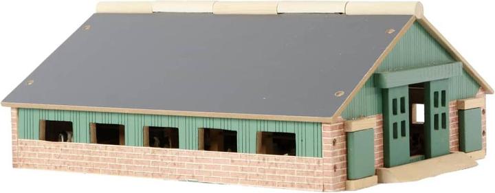Produktbild Kids Globe Farming Pedestrian Stable Wood Klein 1:88