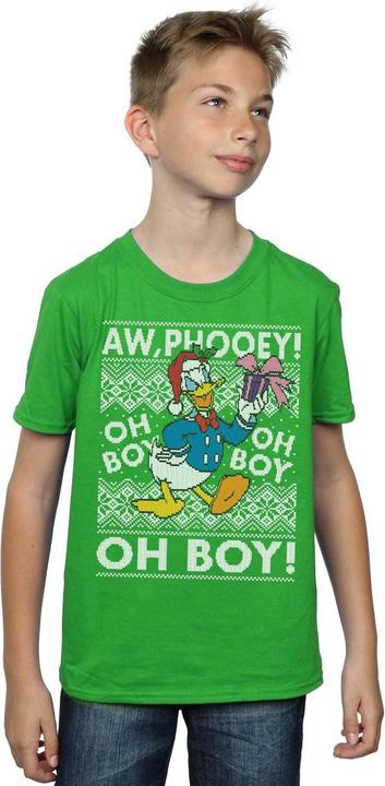 Produktbild Disney Donald Duck Christmas Fair Isle TShirt Jungen (140, 146)