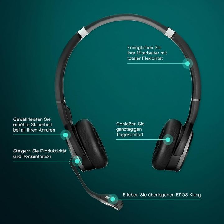 Image du produit EPOS Impact Sdw 60 Hs Dect (Sans fil, Skype)