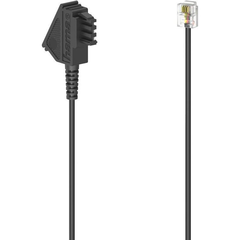 Hama Telefonkabel, TAE-F-Stecker, Telefon Zubehör