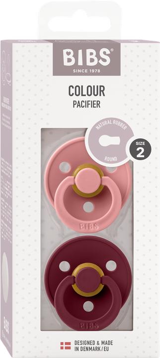 Actual product image Bibs Schnuller Schnuller - Colour 2er Pack - Dusty Pink (2x, 6 - 18 Months)