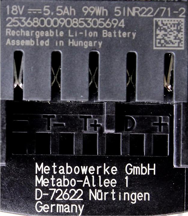 Produktbild Metabo Akku Set (18 V)