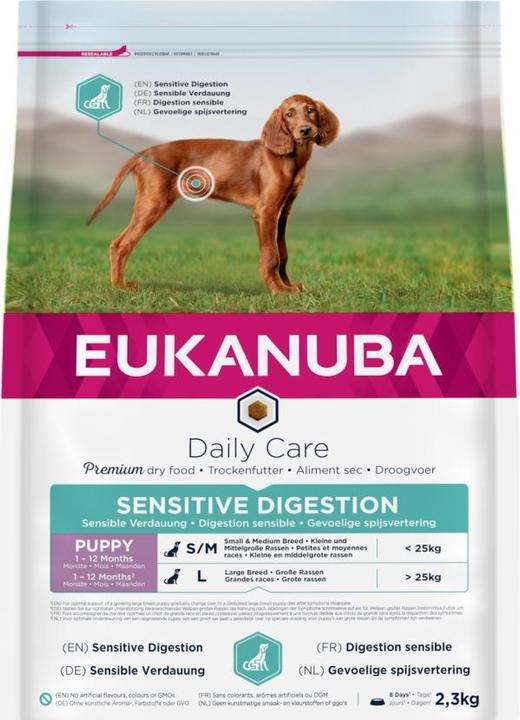 Produktbild Eukanuba Euk DailyCare Puppy Sensitive Digestion 2,3 kg (2300 g)