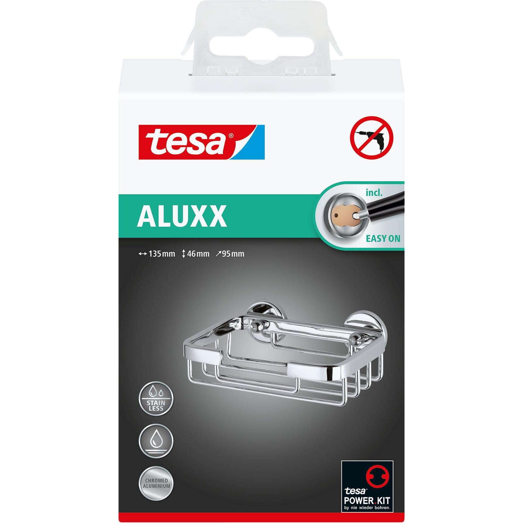Thumbnail - tesa, Duschablage, Aluxx (4.5 x 10 x 15.5 cm)