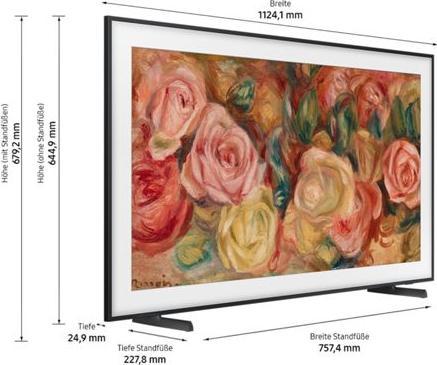 Produktbild Samsung The Frame LS03D (50", LS03D, QLED, 4K, 2024)