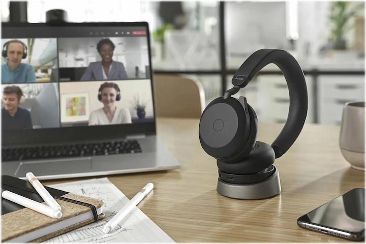Produktbild Jabra Evolve2 75 MS Stereo + Ladestation (Kabellos, USB-C)