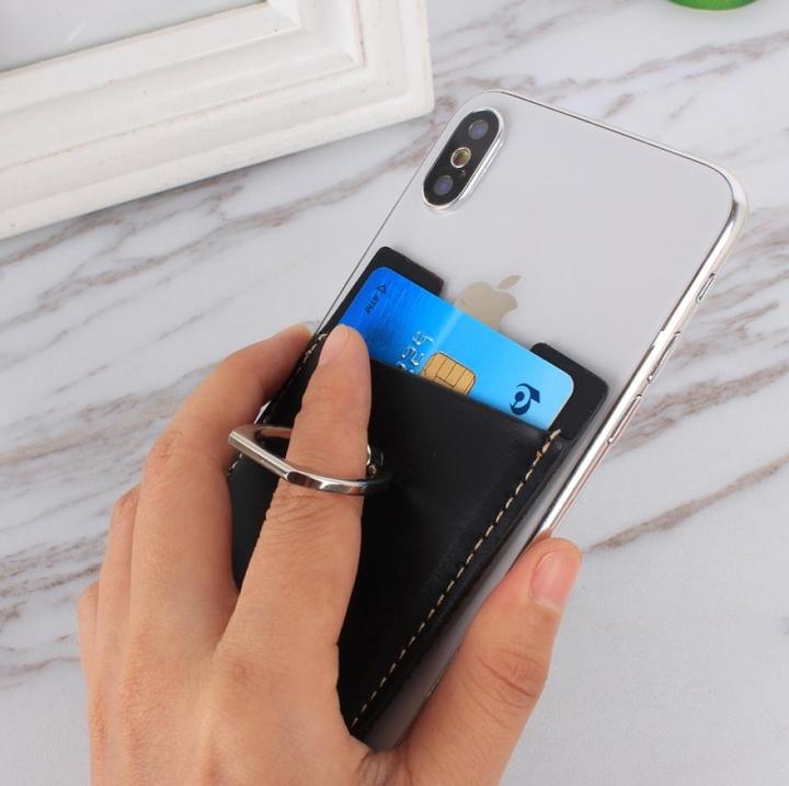 Produktbild Screenguard Vegan Card Holder Smartphones Karten Halterung