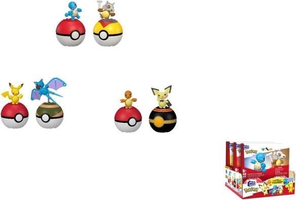 Actual product image MEGA Pokémon 2-piece Pokéball set range