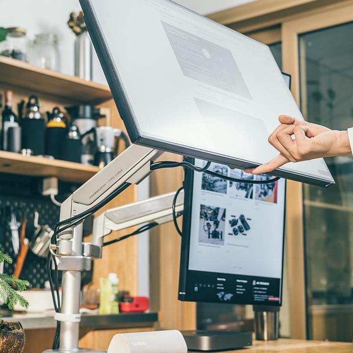 Produktbild Falcam Geartree double Desk Stand Mount mit Clamp #TZG00A3403 (Tisch)