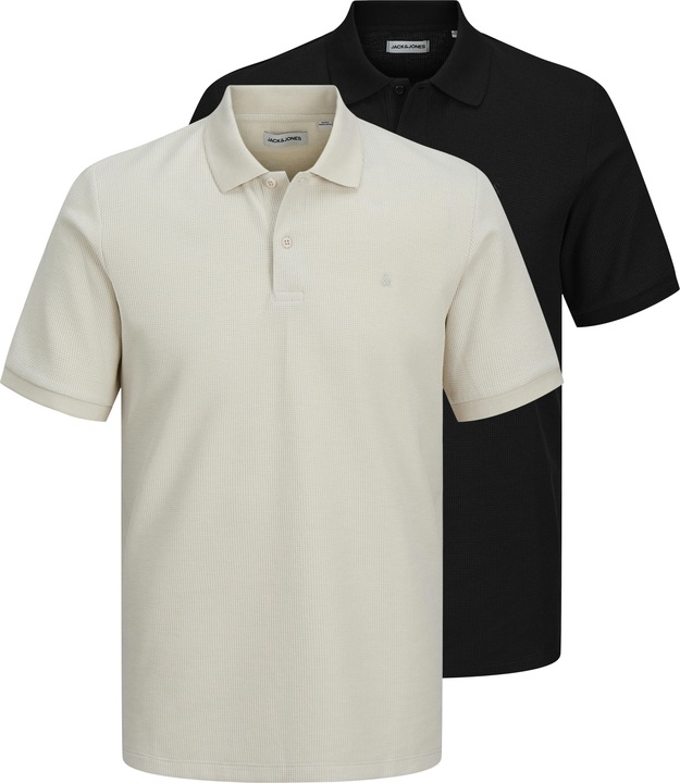 Produktbild Jack & Jones 2er-pack Einfarbig Fly-Away Kragen Poloshirt Poloshirt (XS)