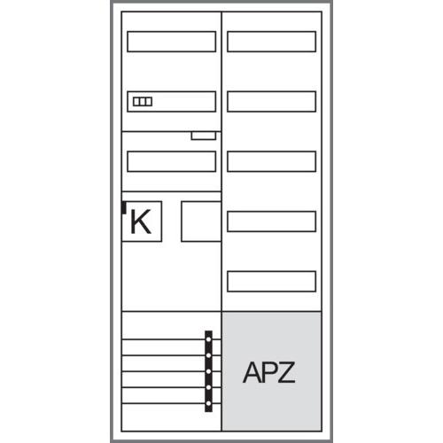 Thumbnail - Hager, Verteilerschrank Zubehör, ZB32SEQ15