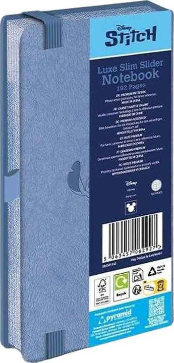 Actual product image Lilo & Stitch Luxe Monochrome Notebook