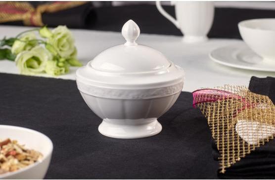 Produktbild Villeroy & Boch Zuckerdose 6 Pers. White Pearl (0.35 l)
