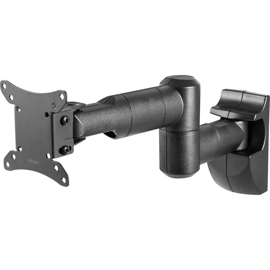Deltaco ARM-0370 monitor mount / stand (32") Screws Black (32"), Monitor Halterung, Schwarz
