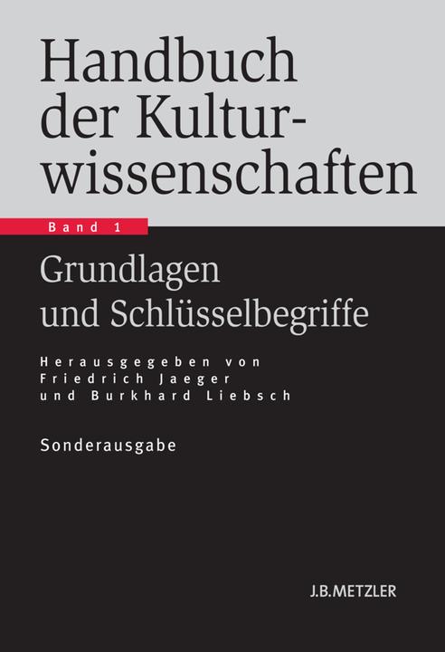 Actual product image Handbuch der Kulturwissenschaften (German, Burkhard Liebsch, Friedrich Jaeger, Jörn Rüsen, Jürgen Straub, 2011)