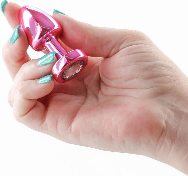 Produktbild NS Novelties Small Anal Plug Rear Assets Aluminum Butt Plug for Beginners Metal Anal Toy with Gem Petite Size (Pi