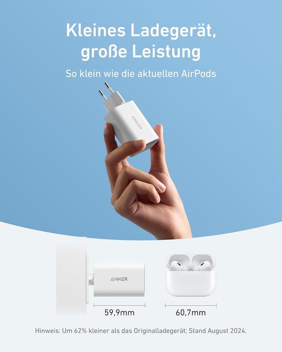 Produktbild Anker Nano USB-C Ladegerät mit 1,8m Kabel (100 W, 1 Port)