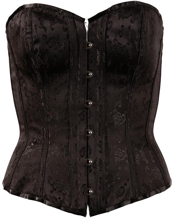 Image du produit Cottelli Collection Corsage à jarretelles noir (XL)