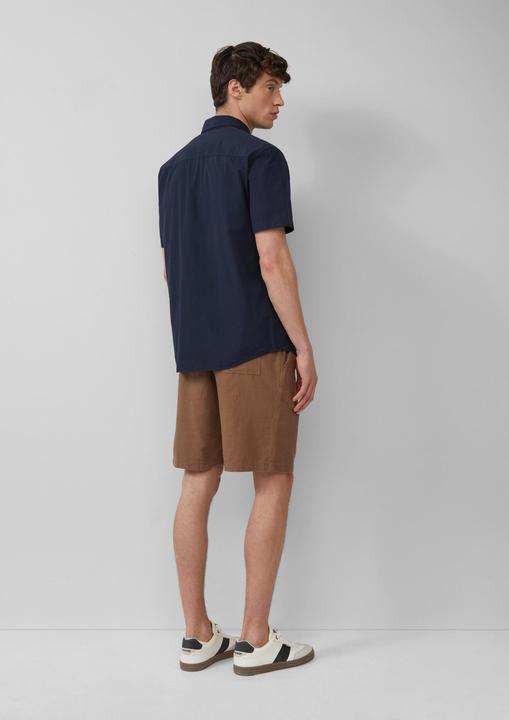 Produktbild S.Oliver Hemd Regular Fit: Kurzarmhemd mit Struktur-Streifen und Button-Down-Kragen (3XL)